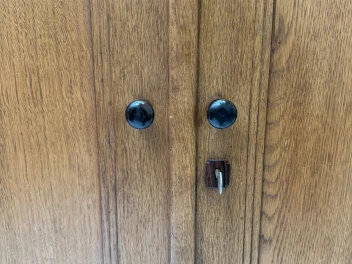 Art Deco Amsterdamse School Armoire by Hildo Krop for Gebroeders Monsieur